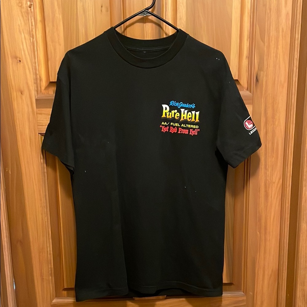 Black Racing Tshirt